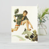 少年の友人1919最高のノーマン・ロックウェル シーズンカード (スタンド正面)