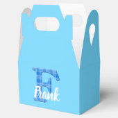 少年の名前カスタムのプレイドレターFカスタム青 フェイバーボックス (オープン)