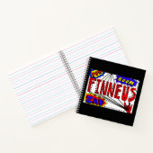 少年の名前フィネウス・スパイダーすごいパワー ノートブック (内部)