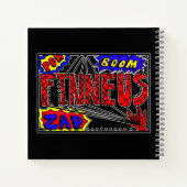 少年の名前フィネウス・スパイダーすごいパワー ノートブック (裏面)