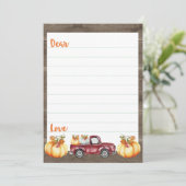 少年の小さなカボチャ時間カプセルカード 招待状 (スタンド正面)