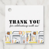 少年の建築ビルダー誕生日 フェイバータグ (正面)