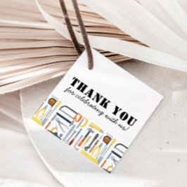 少年の建築ビルダー誕生日 フェイバータグ