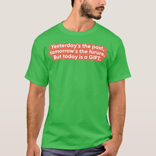 少年の引用1 Tシャツ (正面)