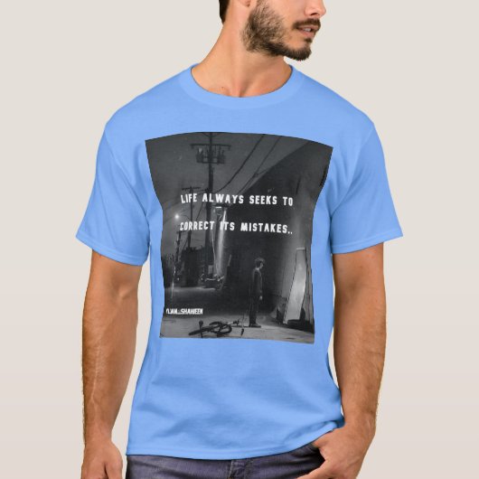 少年の引用 Tシャツ (正面)