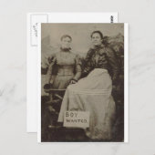 少年の指名手配 ポストカード (正面/裏面)