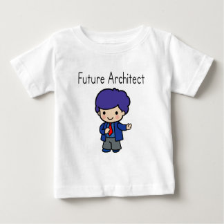 少年の未来の建築家 ベビーTシャツ