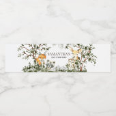 少年の森の動物だ ペットボトルラベル (シングルラベル)