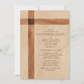 少年の確認 招待状 (正面)