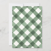 少年の秋誕生日招待状、秋ファースト誕生日 案内状 (裏面)