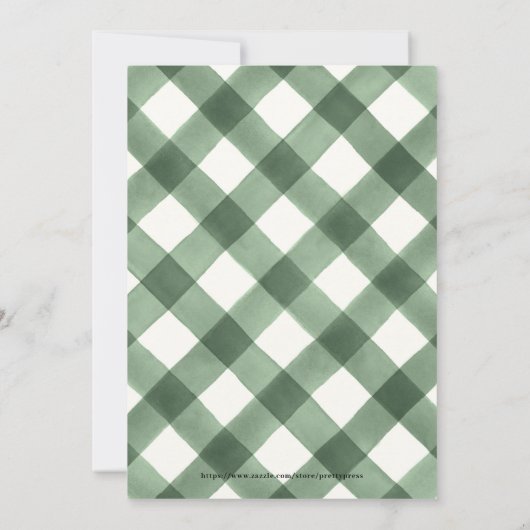 少年の秋誕生日招待状、秋ファースト誕生日 案内状 (裏面)