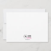 少年の第17誕生日ニュージャージーライセンス招待状 招待状 (裏面)