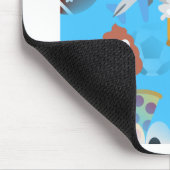 少年の絵文字 マウスパッド (コーナー)