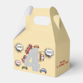 少年の誕生日のホントビープのレトロな車 フェイバーボックス (裏面サイド)