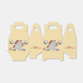 少年の誕生日のホントビープのレトロな車 フェイバーボックス (折り畳みなし)