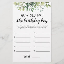 少年の誕生日は何歳だった