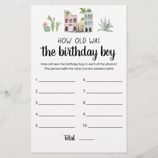 少年の誕生日は (正面)