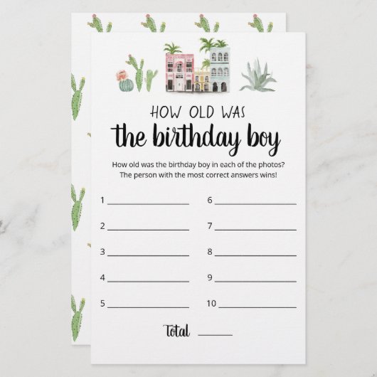 少年の誕生日は (正面/裏面)