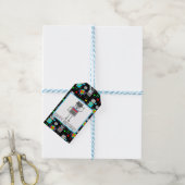 少年の誕生日ロボットの行き来 ギフトタグ (より糸付き)