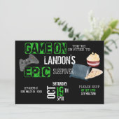 少年の誕生日招待 招待状 (スタンド正面)