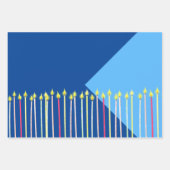 少年の誕生日 ラッピングペーパーシート (正面)