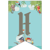 少年の誕生日-海賊パーティー-パーティー バンティングフラッグ (第3の旗)