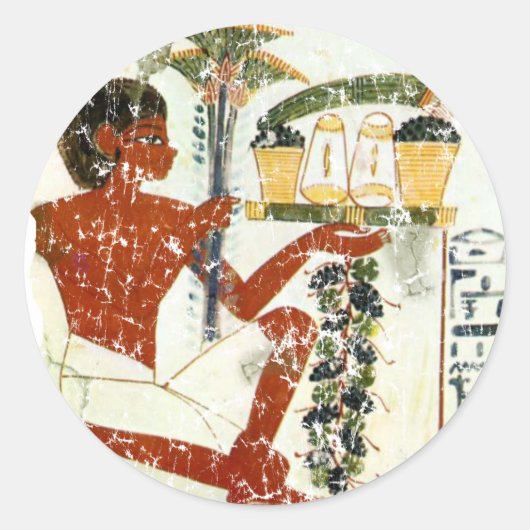 少年の贈り物 ラウンドシール (正面)