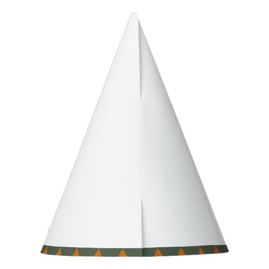 少年の赤ちゃんシャワーをトライバル パーティーハット (裏面)