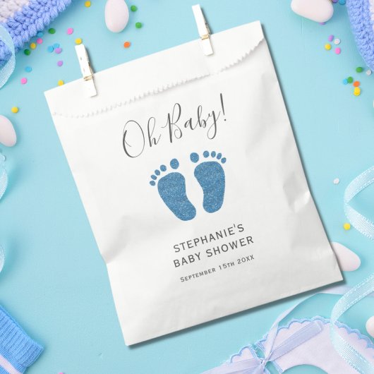 少年の赤ちゃんシャワー フェイバーバッグ
