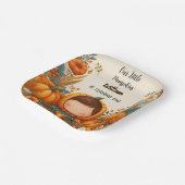 少年の農場の子供たち私たちの小さなカボチャは1を回している ペーパープレート (傾斜あり)