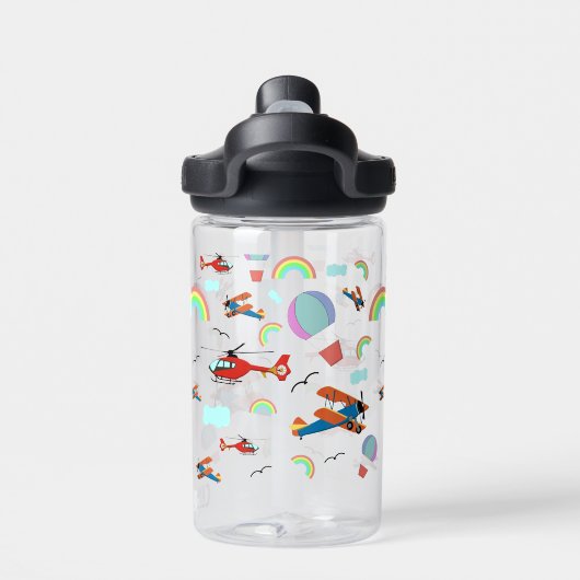 少年の飛んでいる模様 ウォーターボトル