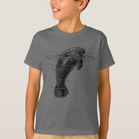少年のTシャツを管理する Tシャツ (正面)
