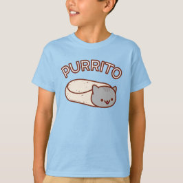 少年のTシャツ – PURRITO CAT Burrito Tシャツ