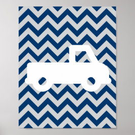 少年はどんなものからできている ブルー チェック アート プリント セット