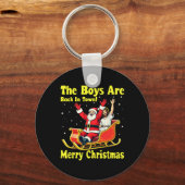 少年は町に戻った！メリークリスマスサンタCh キーホルダー (正面)