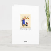 少年または青年のためのスコットランド犬の誕生日カード シーズンカード (裏面)