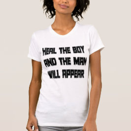 少年を癒して男が現れる  Tシャツ