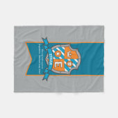 少年イーサンまたは文字Eブランケットを意味する名前 フリースブランケット (正面(横))