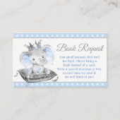 少年エレファントプリンスブックリクエスト エンクロージャーカード (正面)