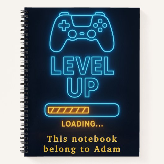 少年カスタム向けゲーマーノート ノートブック (正面)