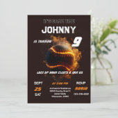 少年カスタム用誕生日野球 招待状 (スタンド正面)