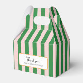 少年クールモダンカラフルストライプ生誕会 フェイバーボックス (裏面サイド)