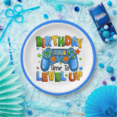 少年ゲーマーの誕生日 ペーパープレート (パーティー)