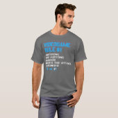 少年ゲーマーへのゲームギフト メネナゲ ゲーマーギフト Tシャツ (正面フル)