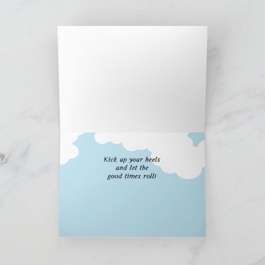 少年サッカーキャンプ棒人間あなたのことを想ってる カード (内部)