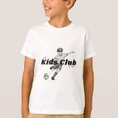 少年サッカークラブTシャツ Tシャツ (正面)