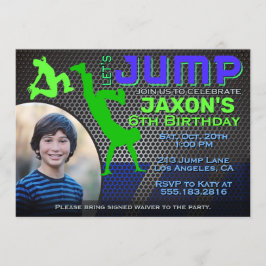 少年ジャンプ写真誕生日パーティー 招待状