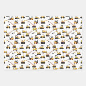 少年タイル建築パーティー ラッピングペーパーシート (正面3)