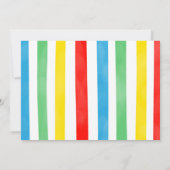 少年バウンド写真招待状 招待状 (裏面)