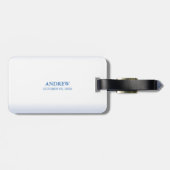 少年ファースト聖餐式、司祭と葡萄との聖句 ラゲッジタグ (裏面横)